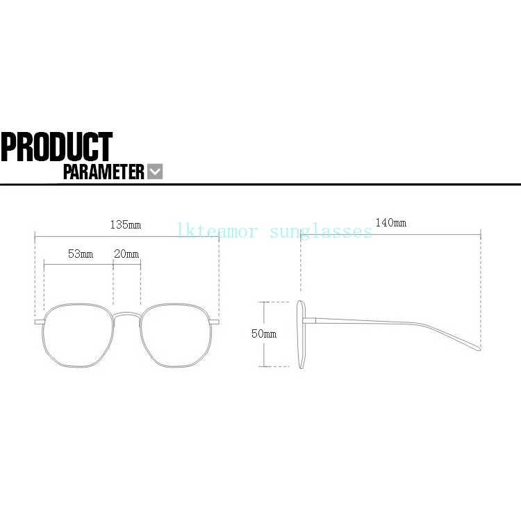 Kính mát hình trái tim phong cách Nhật Bản dễ thương dành cho nữ