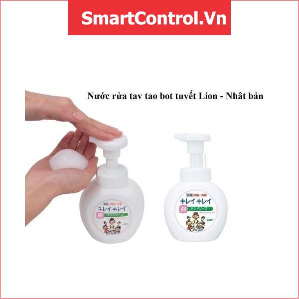 Nước rửa tay Lion Kirei Kirei chai tạo bọt 250ml