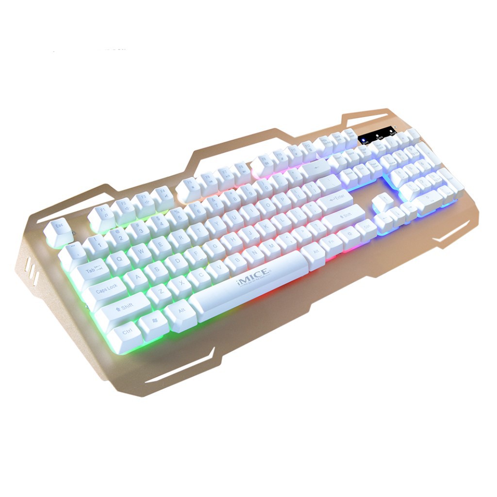 [Mã SKAMSALE03 giảm 10% đơn 200k] Bàn Phím Giả Cơ Gaming Có LED IMICE AK400