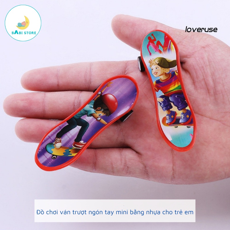 Đồ chơi ván trượt mini bằng nhựa cho trẻ em - Babistore