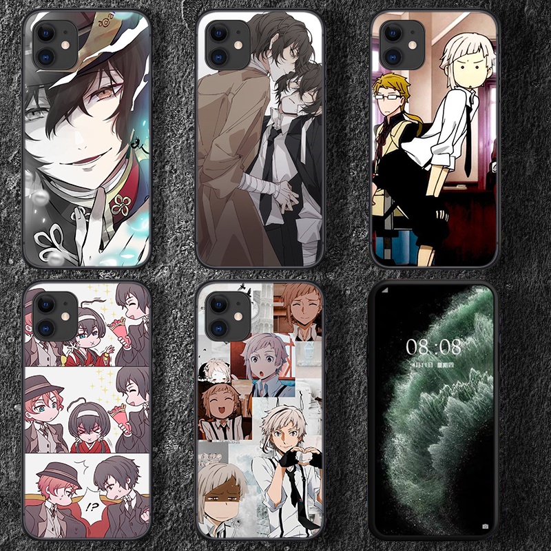 Ốp điện thoại TPU mềm hình Bungou Stray Dogs 1 cho REDMI S2 NOTE 5 PRO 5A 32G 64G PRIME 6 PRO 7 8 8T 166YPJ