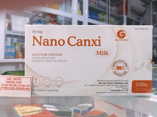 Canxi sữa nano