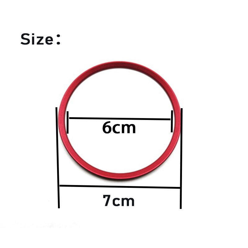 Bộ 4 Miếng Dán Trang Trí Trục Bánh Xe Hơi Kia Chất Liệu Hợp Kim Nhôm