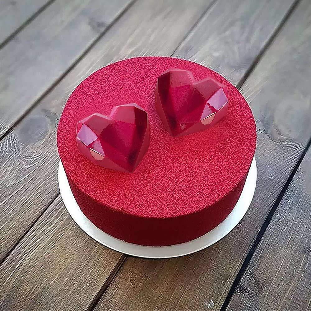 Khuôn Làm Bánh Hình Trái Tim 3D Độc Đáo