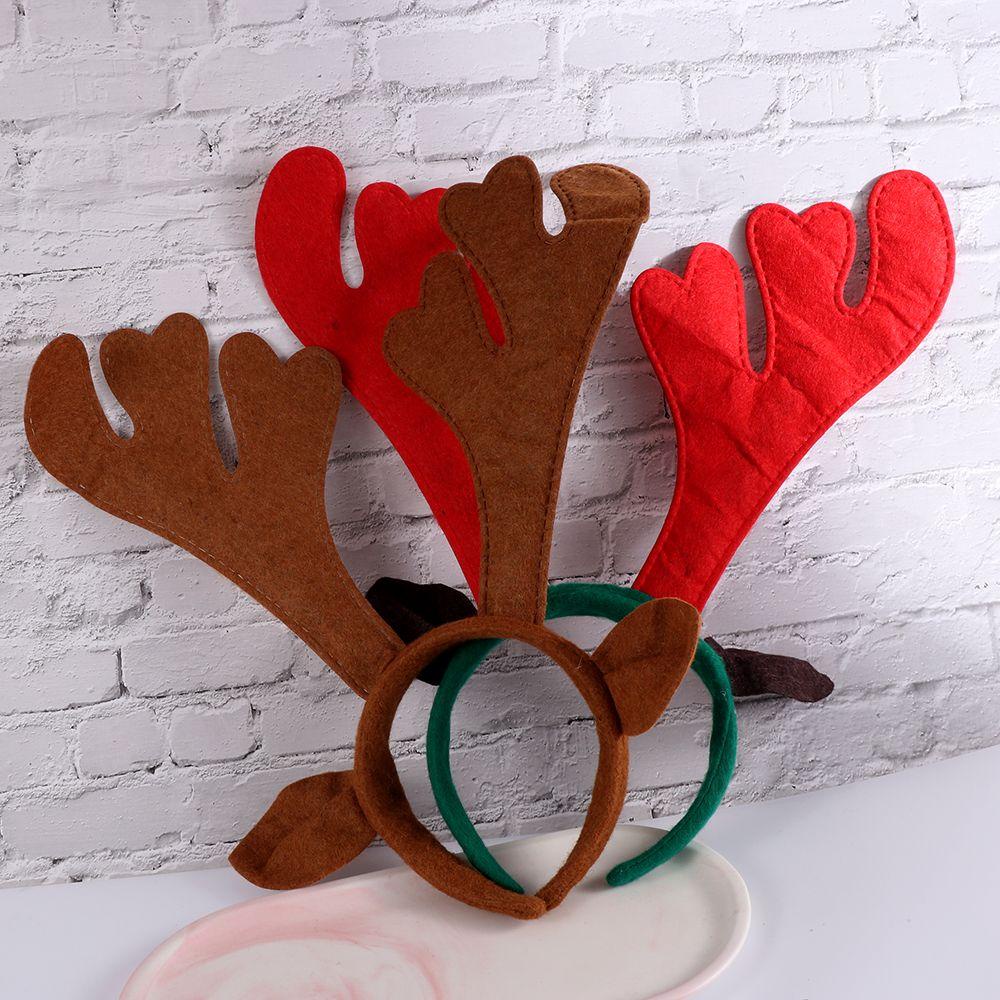 Băng Đô Cài Tóc Hình Hươu Cao Cổ Hoạt Hình Đáng Yêu Dành Cho Dịp Giáng Sinh