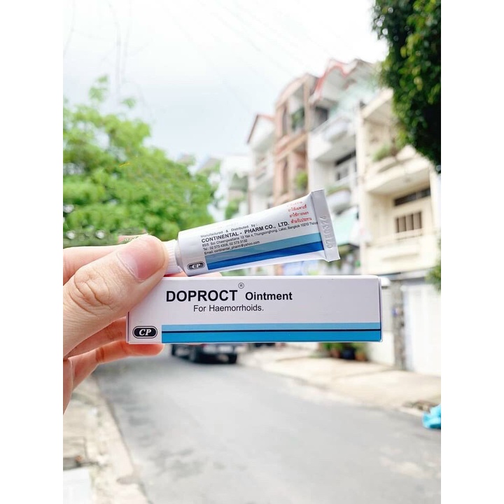 Combo Hộp Trĩ Doproct Chính hãng Thái Lan