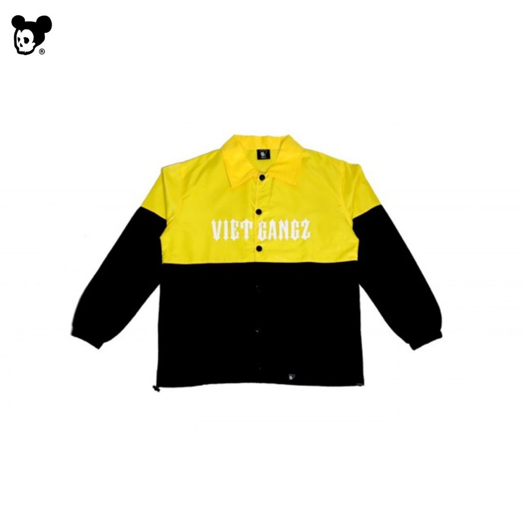 Áo khoác Vietgangz Westcoast Black Yellow