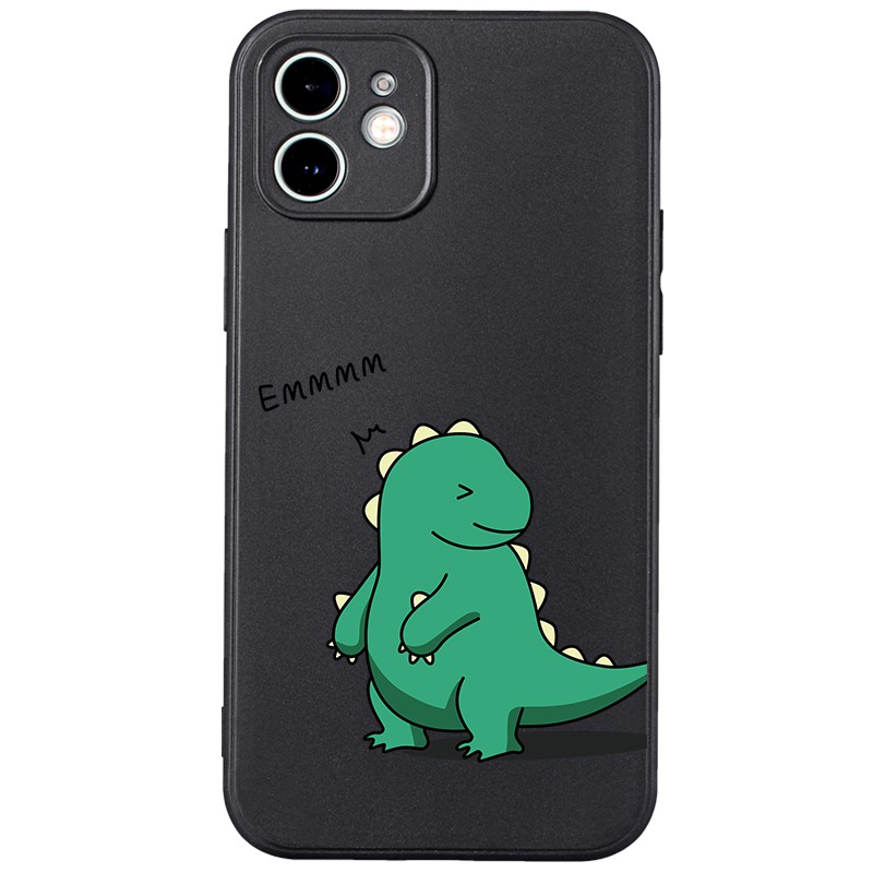 Ốp lưng JURSUE mềm hoạt hình cặp đôi dễ thương đẹp cho iPhone 13 12 11 Pro Max SE 2020 X XR XS ip 8 7 6 6S Plus kute Y12