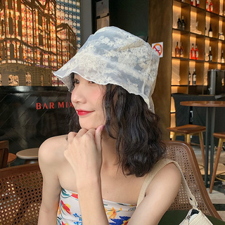 Nón tai bèo phối ren hoa thời trang hàn quốc cho nữ