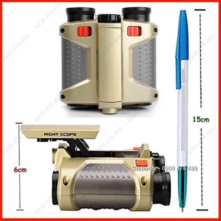 Ống Nhòm Đồ Chơi 4x30 mm Cho Trẻ Em - Night Scope