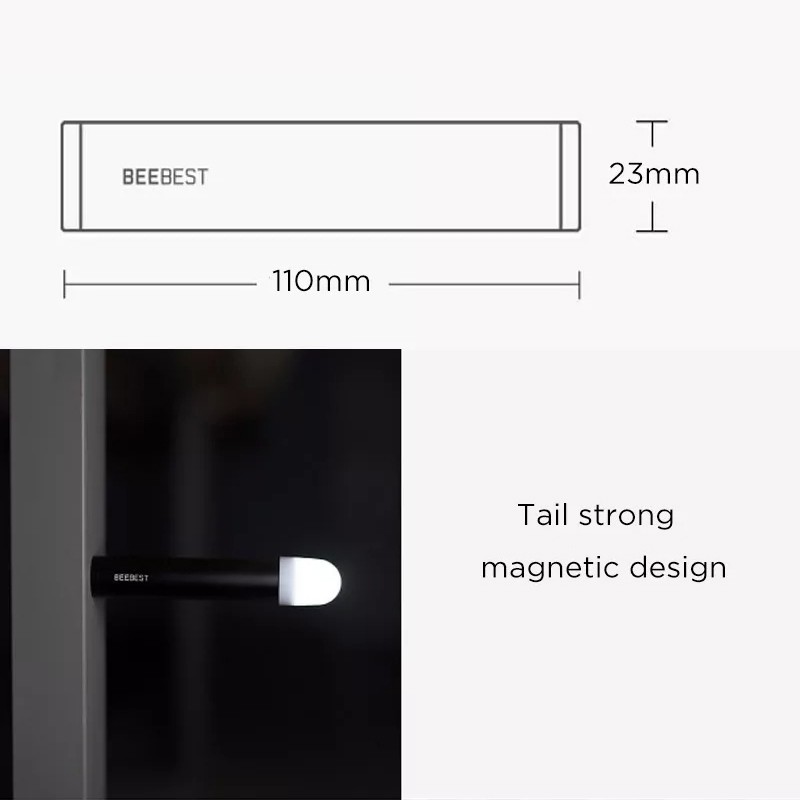 Đèn Pin Xiaomi Mijia Beebest 300LM EDC 4 Chế Độ Thu Phóng Có Độ Sáng Cao Chống Thấm Nước IPX7 Đa Năng Nhỏ Gọn