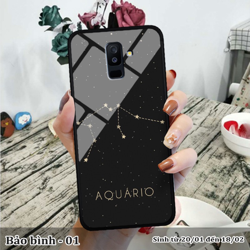 Ốp kính samsung A6 Plus 2018 in cung hoàng đạo | BigBuy360 - bigbuy360.vn