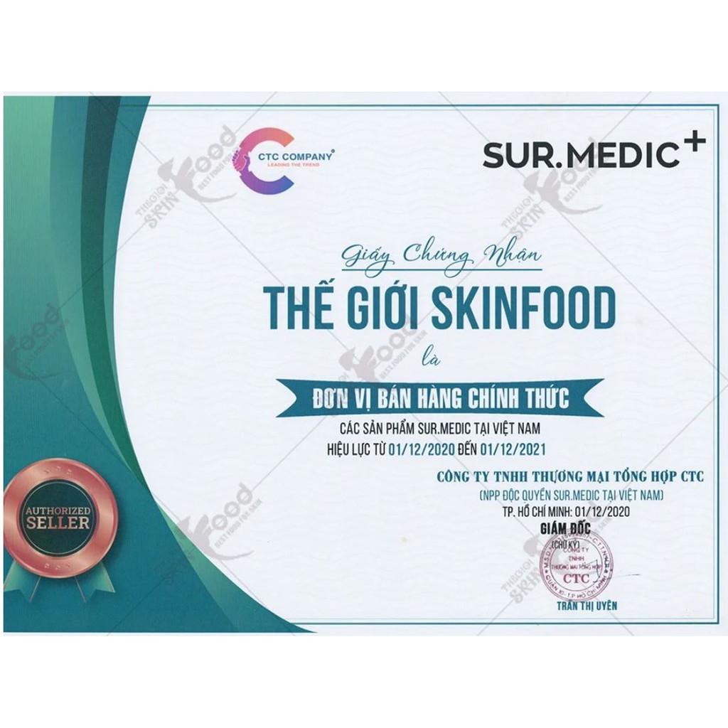 Mặt nạ dưỡng trắng chuyên sâu Hàn Quốc Sur.Medic+ Bright Glutathione Mask 30g