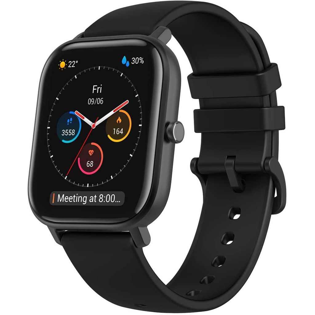 Đồng hồ thông minh Amazfit GTS (màu đen) - Hàng chính hãng