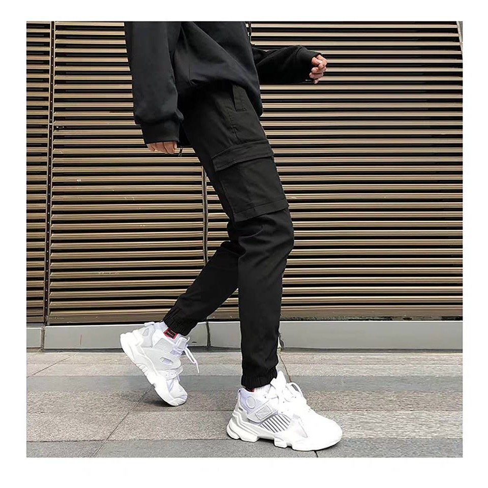 [Mã FASHIONHOTMA hoàn 15% tối đa 30K xu đơn 150K] Quần jogger kaki túi hộp unisex | BigBuy360 - bigbuy360.vn