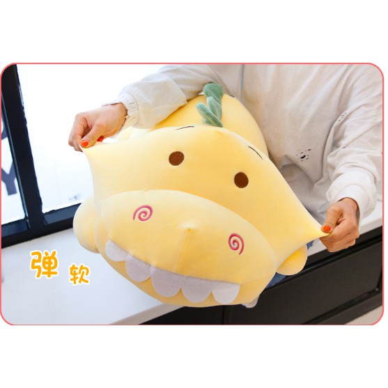 Thú bông, gấu bông khủng long nằm nhiều màu