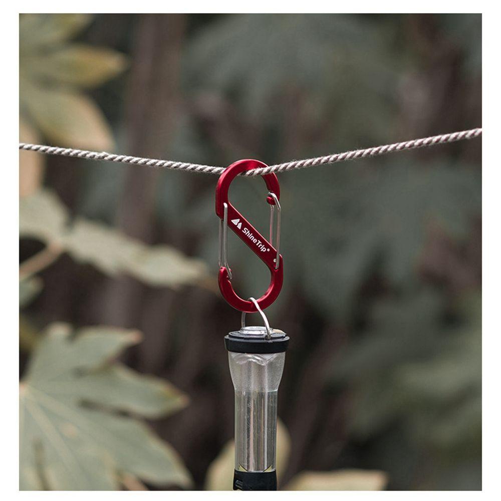 YOLA Móc Khóa Chống Trộm Hình Chữ S Bằng Hợp Kim Nhôm Gồm 4 Màu