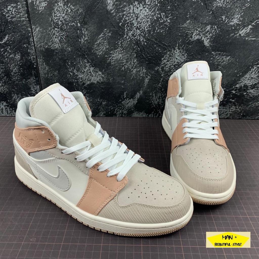 Giày thể thao cao cổ AIR Jordan 1 Mid Milan