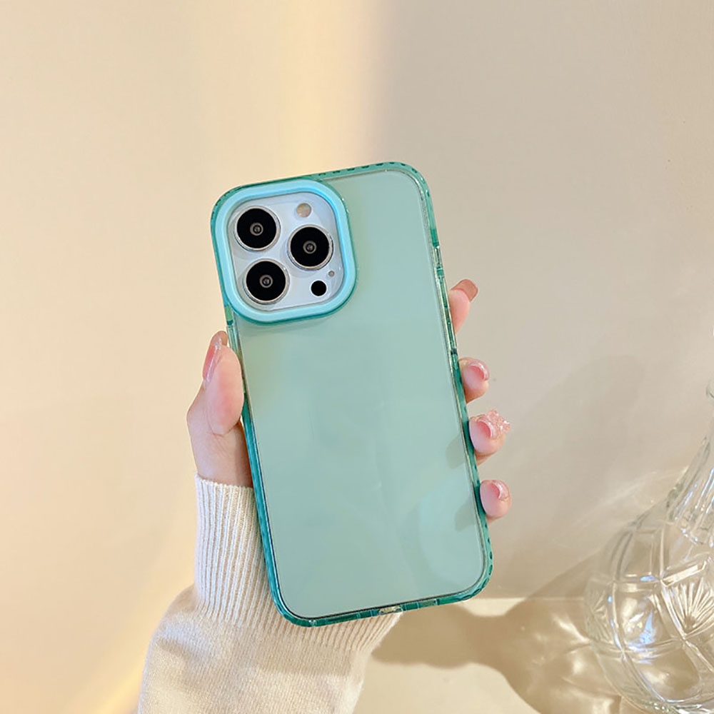 Ốp điện thoại TPU mềm trong suốt chống rơi cho iPhone 13 Pro Max 13pro 13promax iphone13