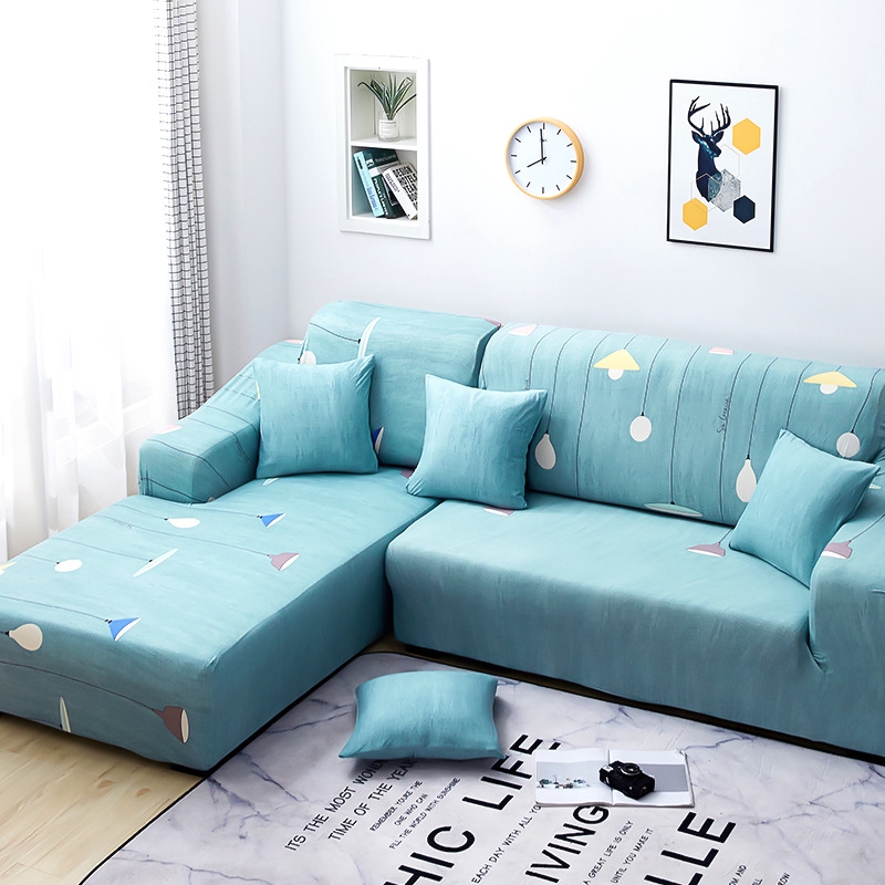 Vỏ Bọc Ghế Sofa 1 / 2 / 3 / 4 Chỗ Ngồi Chất Liệu Co Giãn Tiện Dụng