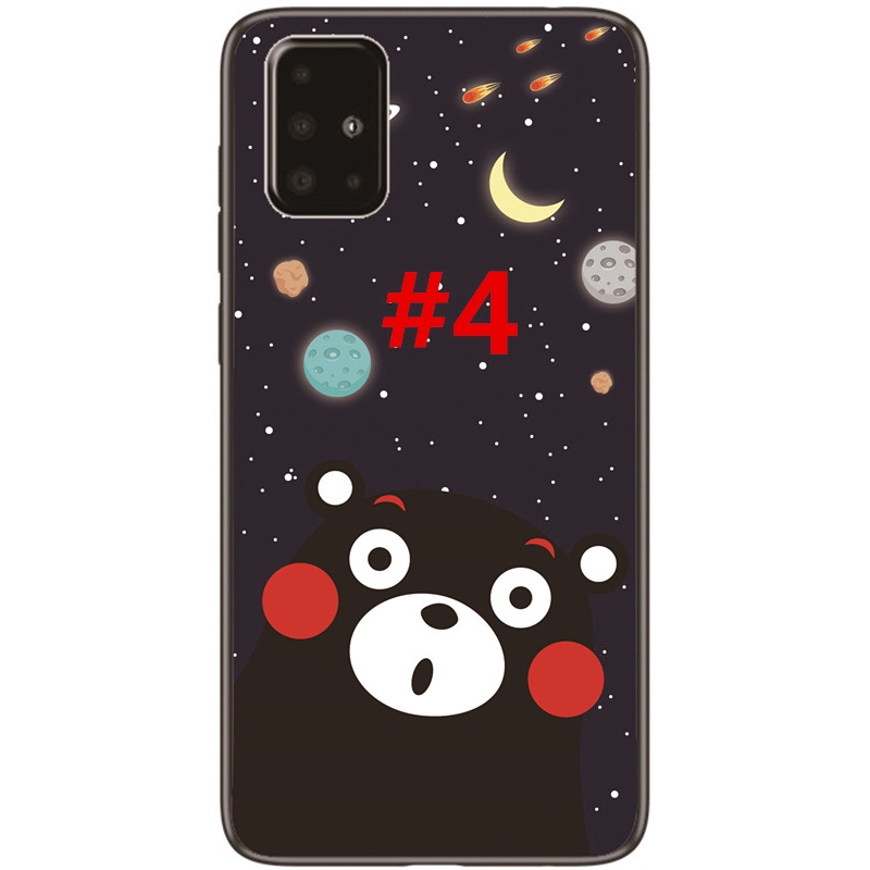 Ốp điện thoại TPU mềm hoạ tiết hành tinh hoạt hình dành cho Samsung Galaxy A71/A51/A41/A31/A2 | BigBuy360 - bigbuy360.vn