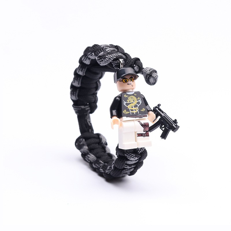 Vòng tay paracord Minifigures nhân vật Non LE.GO PUBG Ninjago tuyệt đẹp -Đồ chơi Lắp ghép Xếp hình Mô hình Mini Iron man | BigBuy360 - bigbuy360.vn
