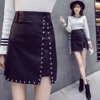 Chân Váy Da Đinh Hàng Quảng Châu_Xưởng May Quang Anh
