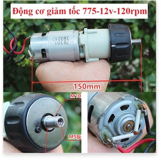 Động cơ giảm tốc cỡ trung Motor 550, 775