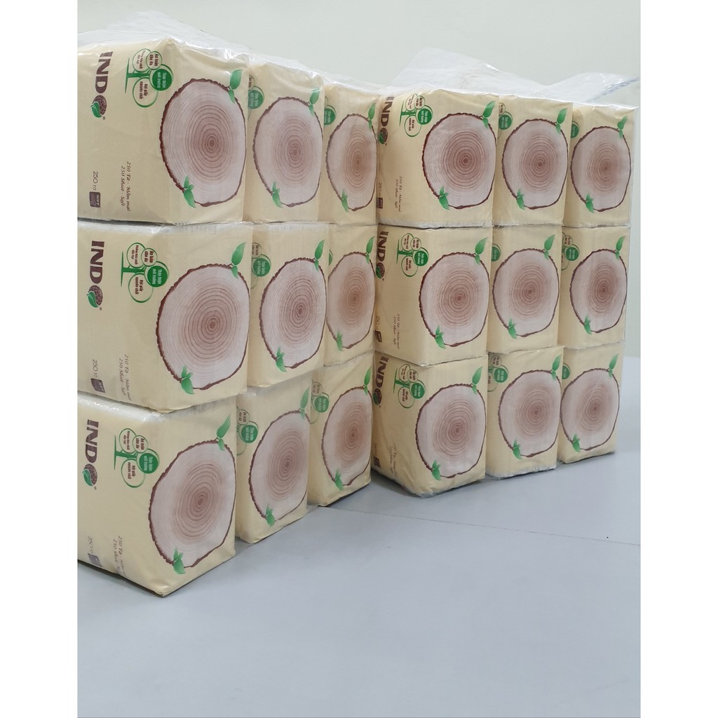 [COMBO 2] GÓI GIẤY RÚT LỤA NHỎ INDO 250 TỜ