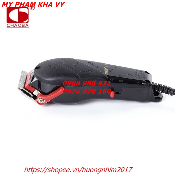 Tông Đơ Cắt Tóc Cắm Điện Trực Tiếp Cao Cấp Chaoba CB N808 Hair Clipper