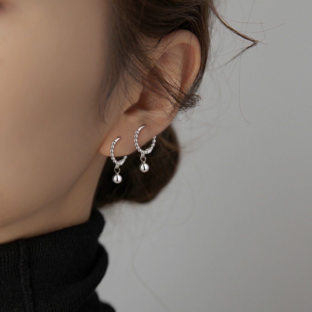 Khuyên Tai Nữ Dáng Ngắn Đính Ngọc Thời Trang