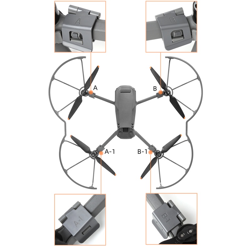 Vòng Chống Va Chạm KOK 360 Độ ° Ốp Bảo Vệ Chống Va Đập Cho Mavic 3