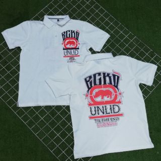 Áo thun cổ trụ ecko kèm ảnh thật