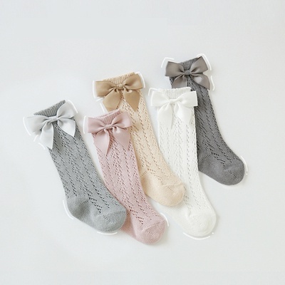 Vớ Công Chúa Đính Nơ Xinh Xắn Cho Bé Gái Từ 3-5 Tuổi