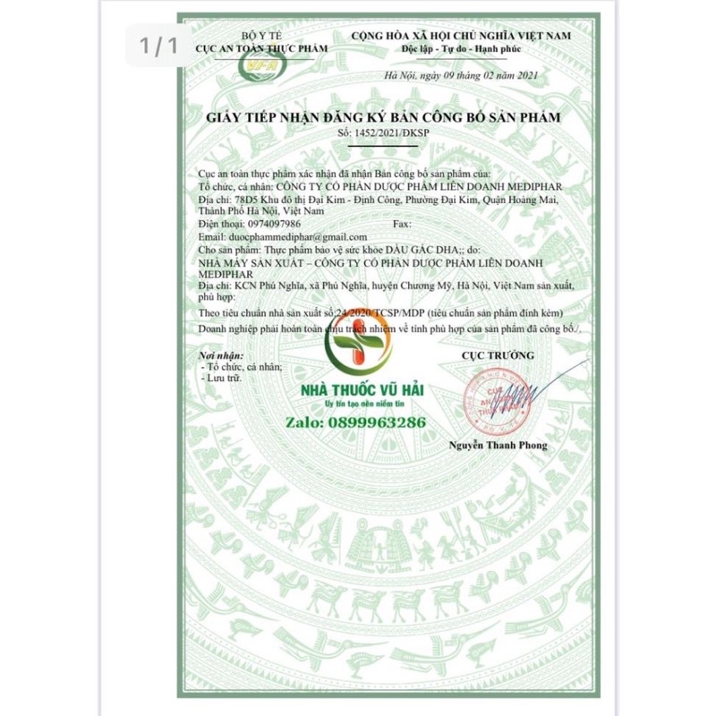 VIÊN DẦU GẤC DHA - Chiết xuất từ tinh dầu gấc vinaga dha viên nang dầu gấc Lọ 100 viên