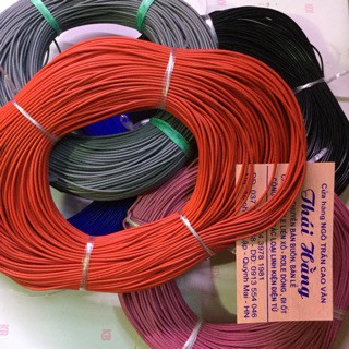 dây điện nhỏ lõi 1 sợi 0.3mm dài 1 mét dây câu mạch điện tử dây câu mạch nồi cơm điện