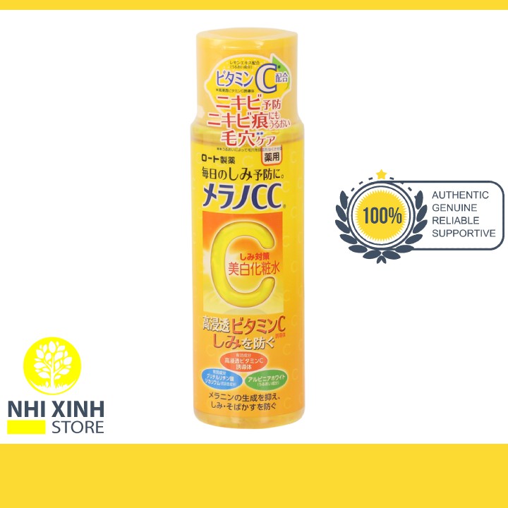 Nước Hoa Hồng Melano CC Vitamin C