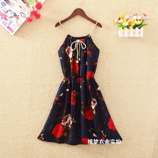 Váy Maxi hoạ tiết hoa