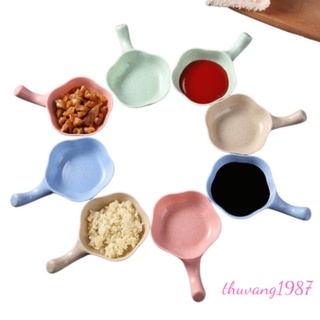 Chén đựng gia vị nước chấm lúa mạch có cán