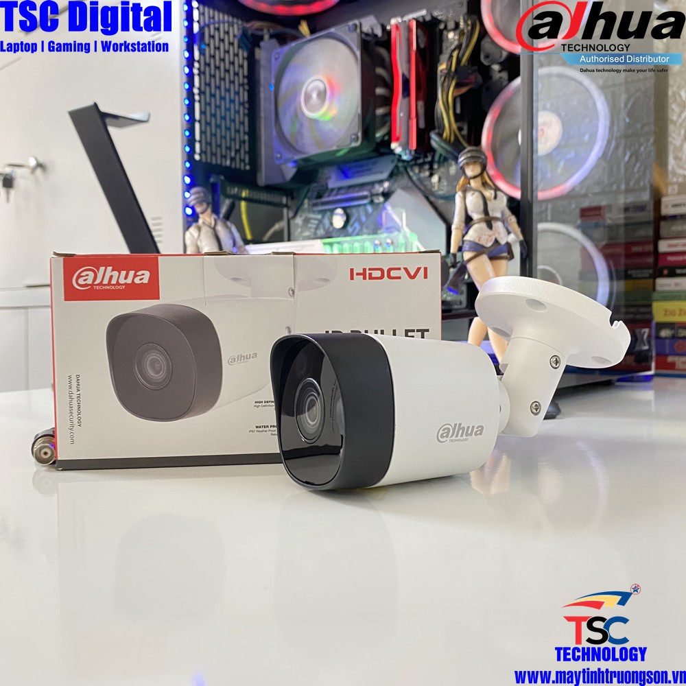 Camera HDCVI Cooper 2MP Dahua HACB2A21P Camera Ngoài Trời | Dahua DSS