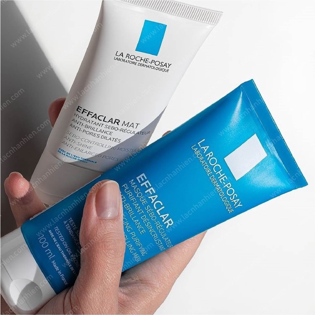 MẶT NẠ ĐẤT SÉT LA ROCHE-POSAY LÀM SẠCH SÂU CHO DA DẦU VÀ DA MỤN NHẠY CẢM ❤ LA ROCHE-POSAY EFFACLAR SEBO-CONTROLLING MASK
