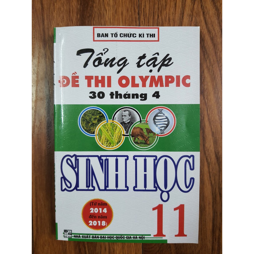 Sách - Tổng tập Đề thi olympic 30 tháng 4 Sinh học 11 ( 2014 - 2018 )