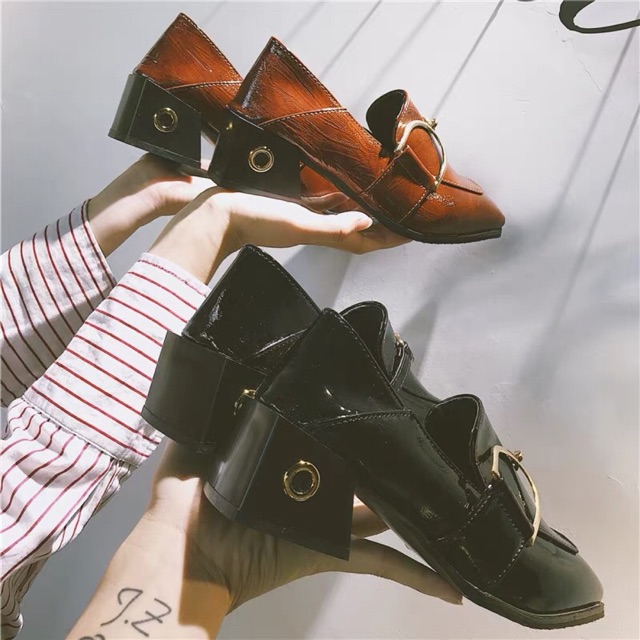 [order] giày oxford ulzzang