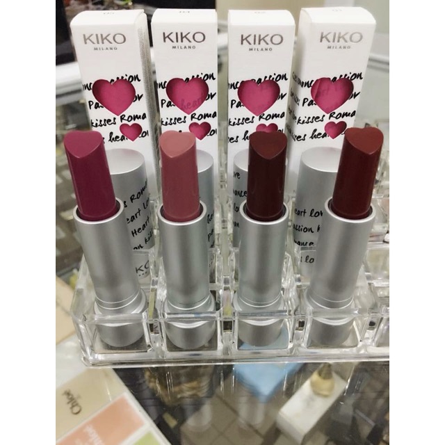 Kiko lipstick heart shaped