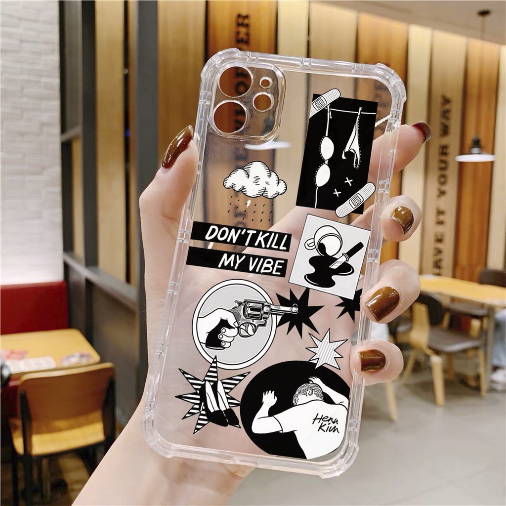 Ốp lưng iphone Dont kill dẻo trong chống sốc case 14plus 14 pro max 13 12 promax 11 mini 6 6s 7 8 plus x xr xs Se