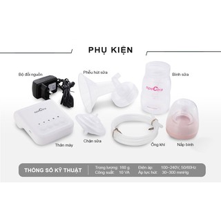 VAN CHÂN KHÔNG MÁY HÚT SỮA SPECTRA
