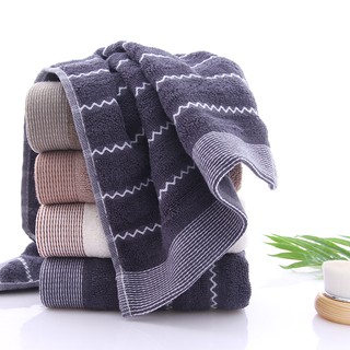 Khăn Tắm, Khăn Mặt, Khăn Lau Đầu Sợi Bông Cotton Siêu Thấm Hút (34x74cm)