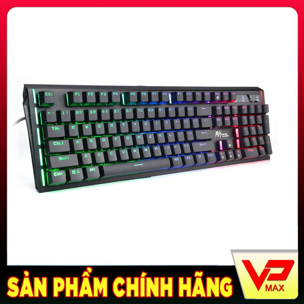 [Mã SKAMPUSHA7 giảm 8% đơn 250k]Bàn phím cơ Gaming SUNROSE Bosston / Rk 950 led cực đẹp chuyên dùng Game cao cấp