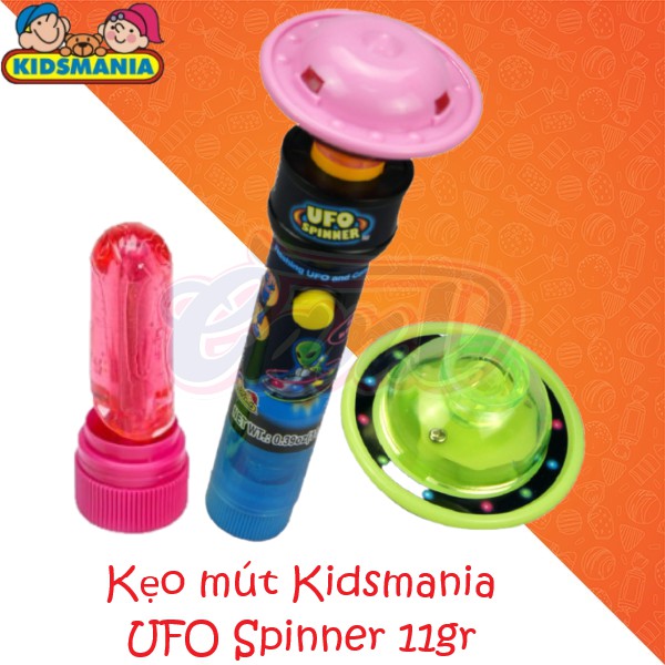 Kẹo mút Kidsmania UFO Spinner 11gr