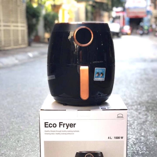 NỒI CHIÊN KHÔNG DẦU ĐIỆN TỬ 4 LÍT LOCK&LOCK EJF376